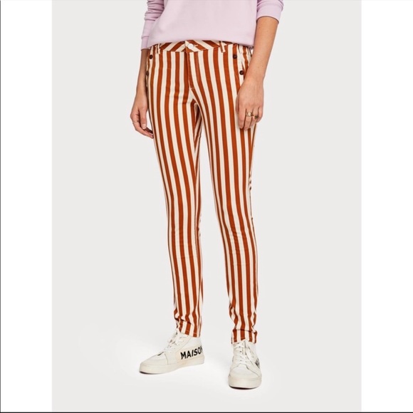 Scotch Soda Striped Pants Nwot 